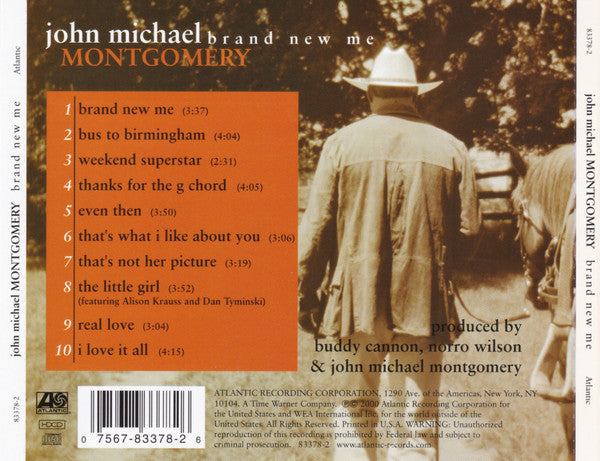 John Michael Montgomery : Brand New Me (HDCD,Album)
