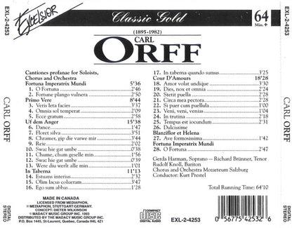 Carl Orff : Carmina Burana (Album)