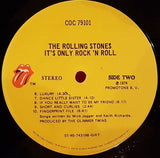Rolling Stones, The : It's Only Rock 'N Roll (LP,Album,Stereo)