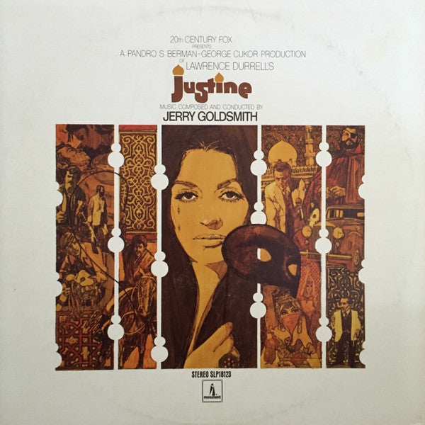 Jerry Goldsmith : Justine (LP,Album,Promo)