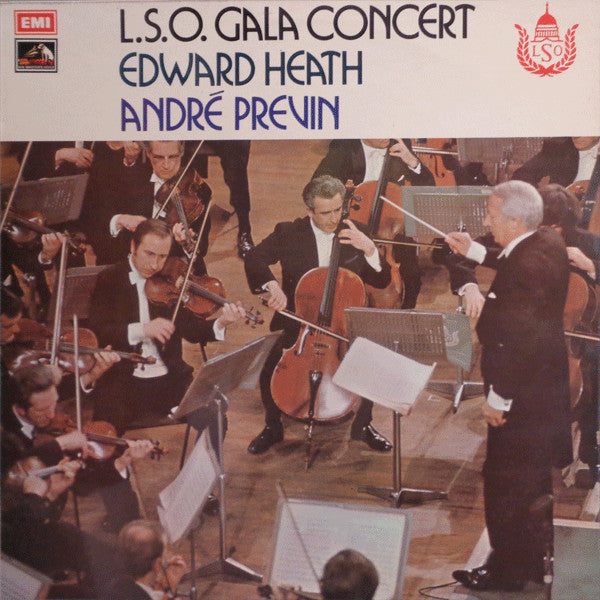 André Previn, Edward Heath : L.S.O. Gala Concert (LP,Stereo)