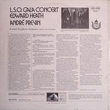 André Previn, Edward Heath : L.S.O. Gala Concert (LP,Stereo)