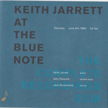 Keith Jarrett : Keith Jarrett At The Blue Note - Saturday, June 4th 1994, 1st Set (Album)