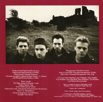 U2 : The Unforgettable Fire (Album,Club Edition,Reissue)