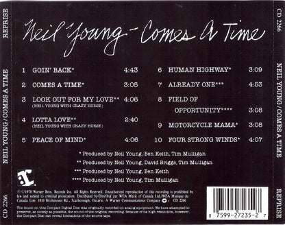 Neil Young : Comes A Time (Album,Reissue)
