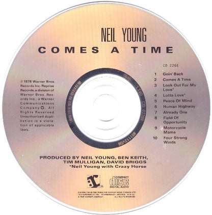 Neil Young : Comes A Time (Album,Reissue)