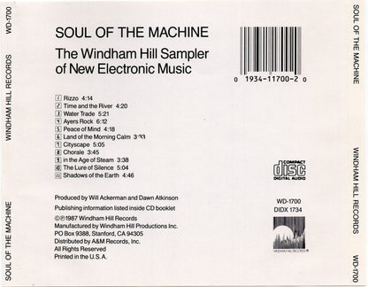 Various : Soul Of The Machine - The Windham Hill Sampler Of New Electronic Music (Compilation)