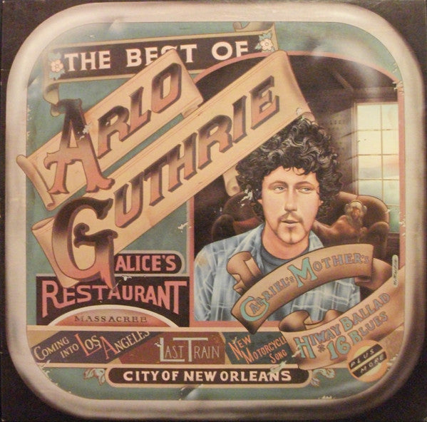 Arlo Guthrie : The Best Of Arlo Guthrie (LP,Compilation,Reissue)