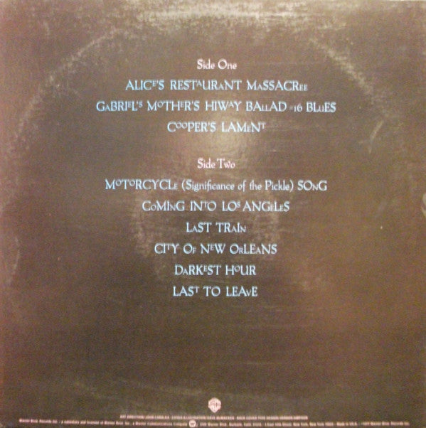Arlo Guthrie : The Best Of Arlo Guthrie (LP,Compilation,Reissue)