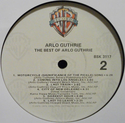 Arlo Guthrie : The Best Of Arlo Guthrie (LP,Compilation,Reissue)