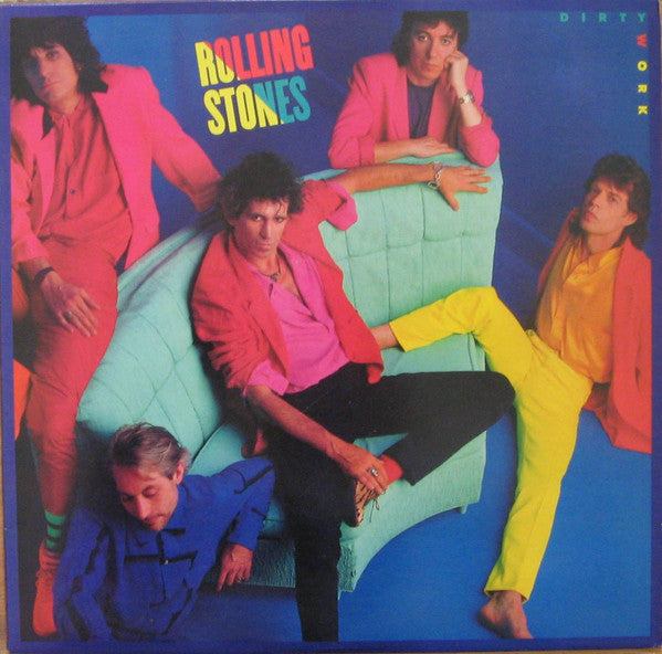 Rolling Stones, The : Dirty Work (LP,Album,Stereo)