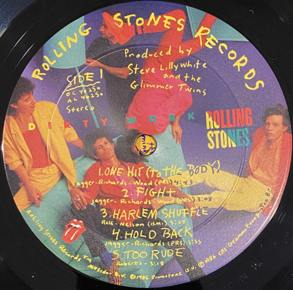 Rolling Stones, The : Dirty Work (LP,Album,Stereo)
