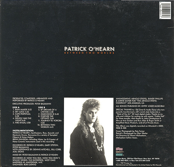 Patrick O'Hearn : Between Two Worlds (LP,Album)