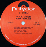 John Mayall : U.S.A. Union (LP,Album,Stereo)