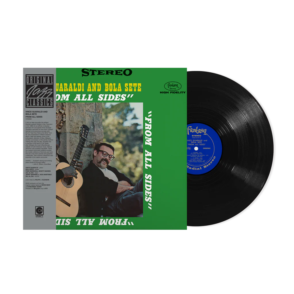 Vince Guaraldi &amp; Bola Sete - From All Sides (Original Jazz Classics Series, LP Vinyl) UPC: 888072739949