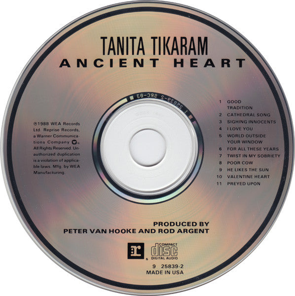 Tanita Tikaram : Ancient Heart (Album)