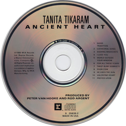 Tanita Tikaram : Ancient Heart (Album)