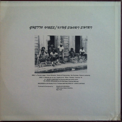 King Short Shirt : Ghetto Vibes (LP,Album)