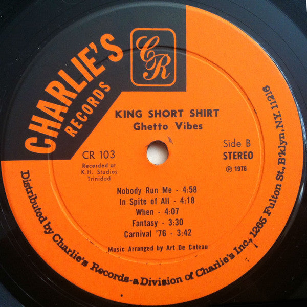 King Short Shirt : Ghetto Vibes (LP,Album)