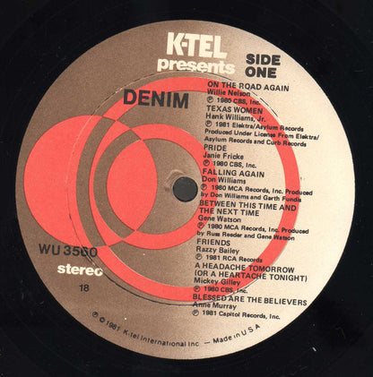 Various : Denim (LP,Album,Compilation,Stereo)