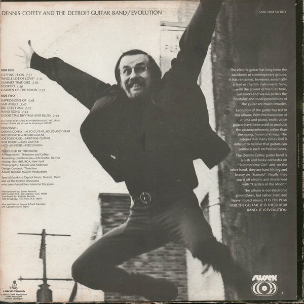Dennis Coffey And The Detroit Guitar Band : Evolution (LP,Album,Stereo)