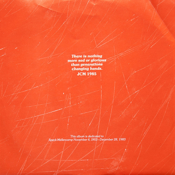 John Cougar Mellencamp : Scarecrow (LP,Album,Stereo)