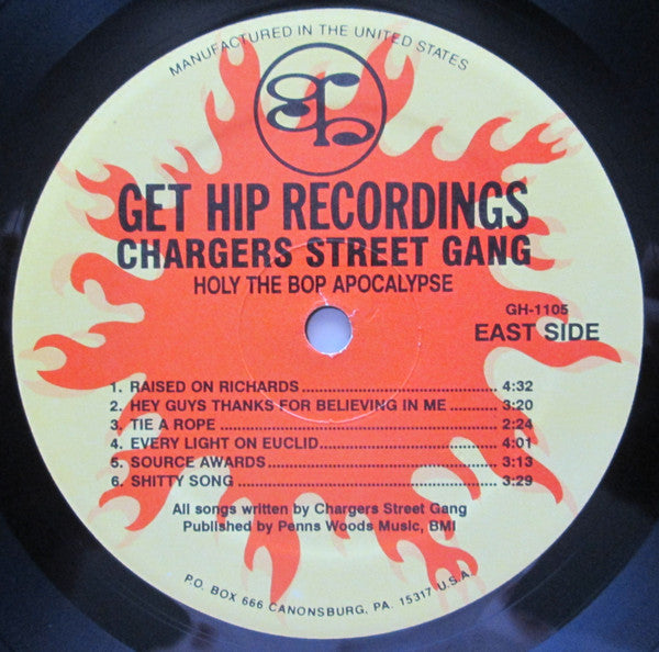 Chargers Street Gang : Holy The Bop Apocalypse (LP)