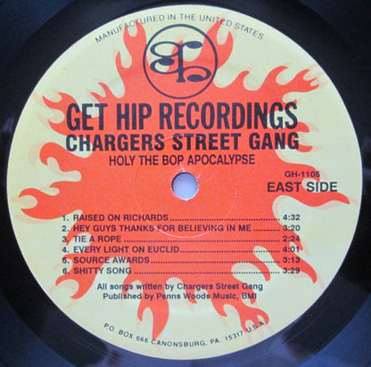 Chargers Street Gang : Holy The Bop Apocalypse (LP)