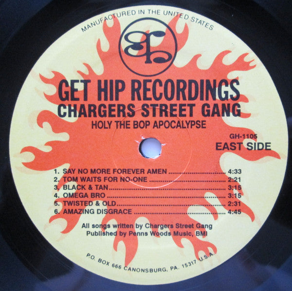 Chargers Street Gang : Holy The Bop Apocalypse (LP)