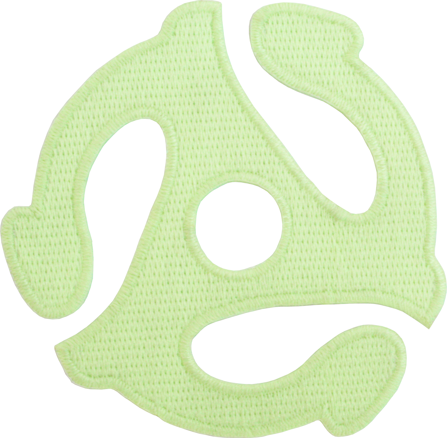 Patch - 45 RPM Record Adapter - 3 Inch - Three Color Options