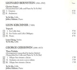 Yo-Yo Ma, Leonard Bernstein, Leon Kirchner, George Gershwin, Charles Ives, Lynn Chang, Jeffrey Kahane, Gilbert Kalish, Ronan Lefkowitz : Made In America ()