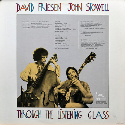 David Friesen, John Stowell : Through The Listening Glass (LP,Album)