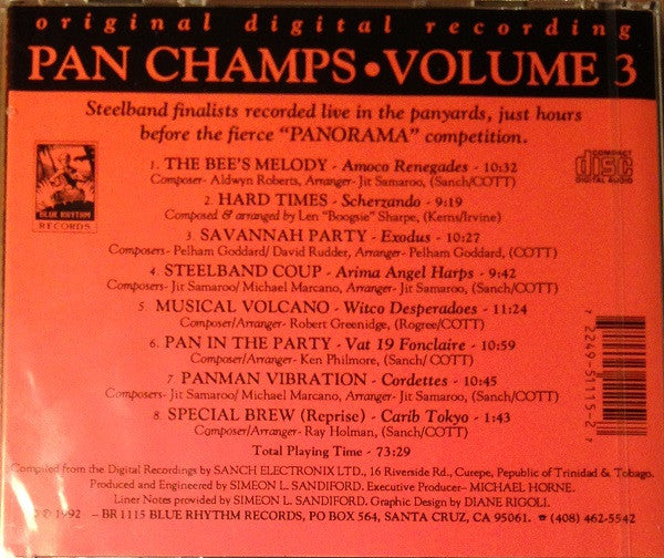 Various : Pan Champs Volume 3 (Compilation)