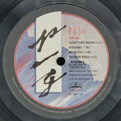 Rush : Grace Under Pressure (LP,Album,Club Edition,Stereo)