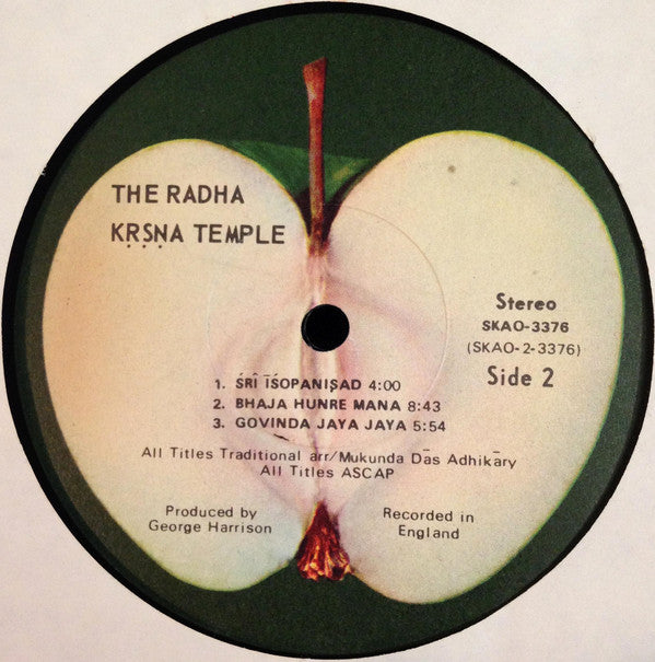 The Radha Krsna Temple : The Radha Krsna Temple (LP,Album)