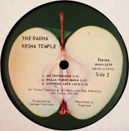 The Radha Krsna Temple : The Radha Krsna Temple (LP,Album)