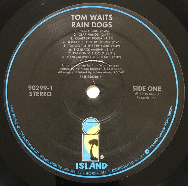 Tom Waits : Rain Dogs (LP,Album,Stereo)