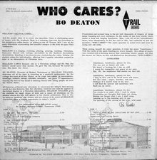 Bo Deaton : Who Cares? (LP,Album,Stereo)
