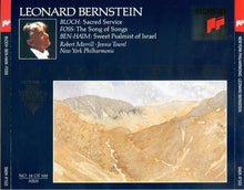 Leonard Bernstein, Ernest Bloch, Lukas Foss, Paul Ben-Haim : Sacred Service/ Song of Songs/ Sweet Psalmist of Israel (Compilation)