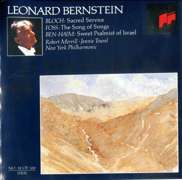 Leonard Bernstein, Ernest Bloch, Lukas Foss, Paul Ben-Haim : Sacred Service/ Song of Songs/ Sweet Psalmist of Israel (Compilation)