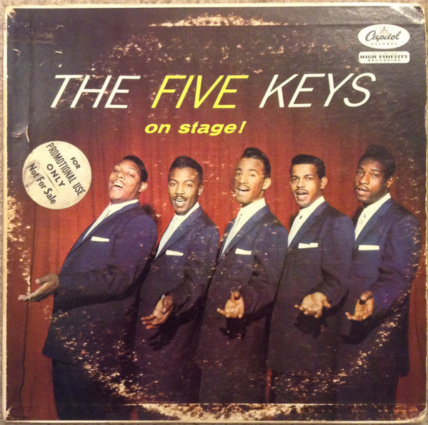 Five Keys, The : On Stage! (LP,Promo,Mono)