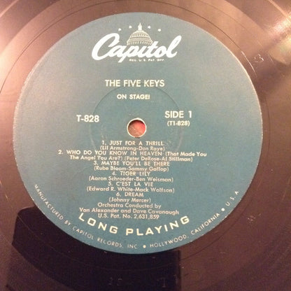 Five Keys, The : On Stage! (LP,Promo,Mono)
