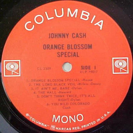 Johnny Cash : Orange Blossom Special (LP,Album,Reissue,Repress,Mono)