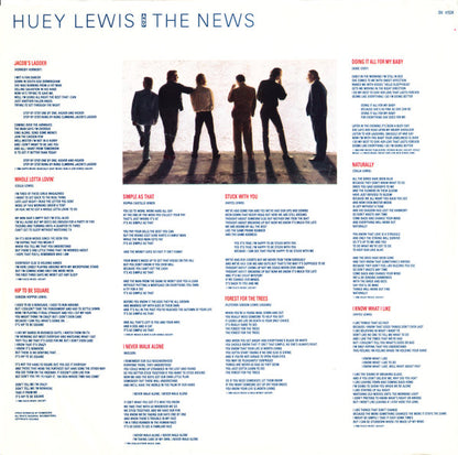 Huey Lewis & The News : Fore! (LP,Album,Stereo)