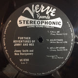 Jimmy Smith & Wes Montgomery : Further Adventures Of Jimmy Smith & Wes Montgomery (LP,Album,Stereo)