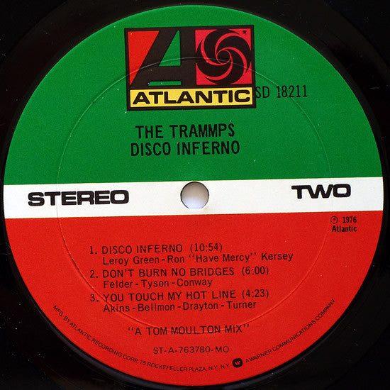 Trammps, The : Disco Inferno (LP,Album,Stereo)