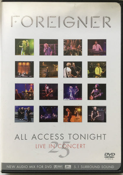 Foreigner : All Access Tonight, Live In Concert 25 (NTSC)