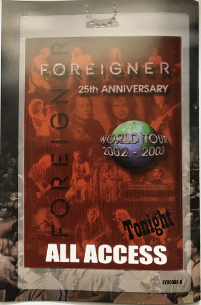 Foreigner : All Access Tonight, Live In Concert 25 (NTSC)