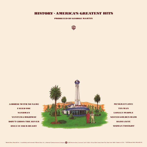 America (2) : History/America's Greatest Hits (LP,Compilation)