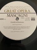 Pietro Mascagni • Ruggiero Leoncavallo • Amilcare Ponchielli • Umberto Giordano : Italian Verismo (Scenes from Cavalleria Rusticana – Pagliacci – La Gioconda – Andrea Chénier) (LP)